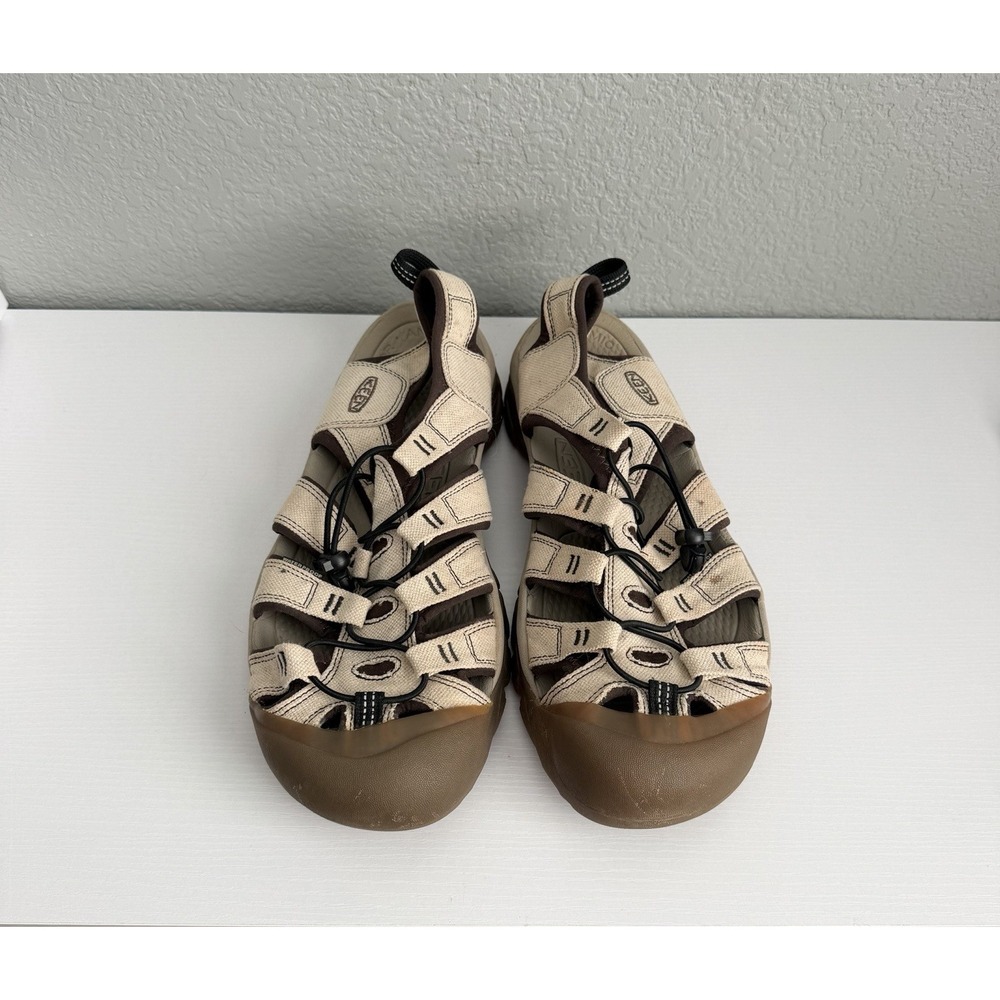KEEN Newport H2 Men's Sandals US 14 EU 47.5 Beige Brown Waterproof Hiking - Picture 6 of 12